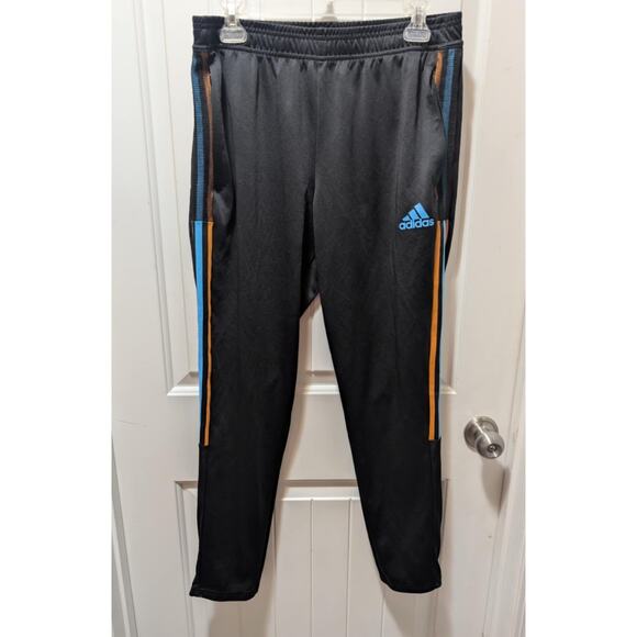Adidas Tiro Men's Large Black Athletic Track Pants Training Tapered Soccer - Picture 4 of 13